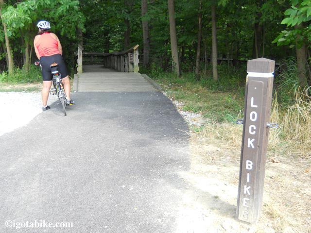  “Bike Lock” posts at Brandywine Falls